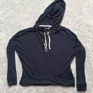 Abercrombie & fitch long sleeve navy hoodie